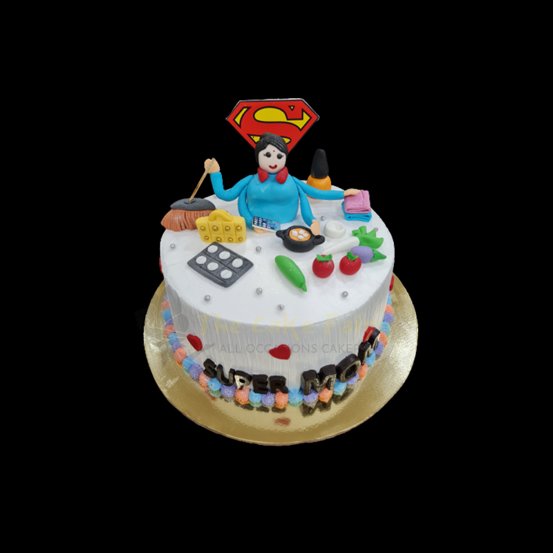 Super #Mom #Cake We love and had to share! Great #CakeDecorating! | Mom cake,  Birthday cake writing, Birthday cake write name