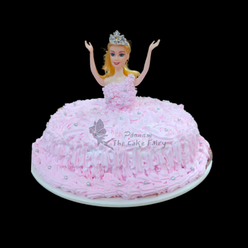 Fairy Barbie Cake Design - 3D Barbie Cake, perfect girls birthday party cake !