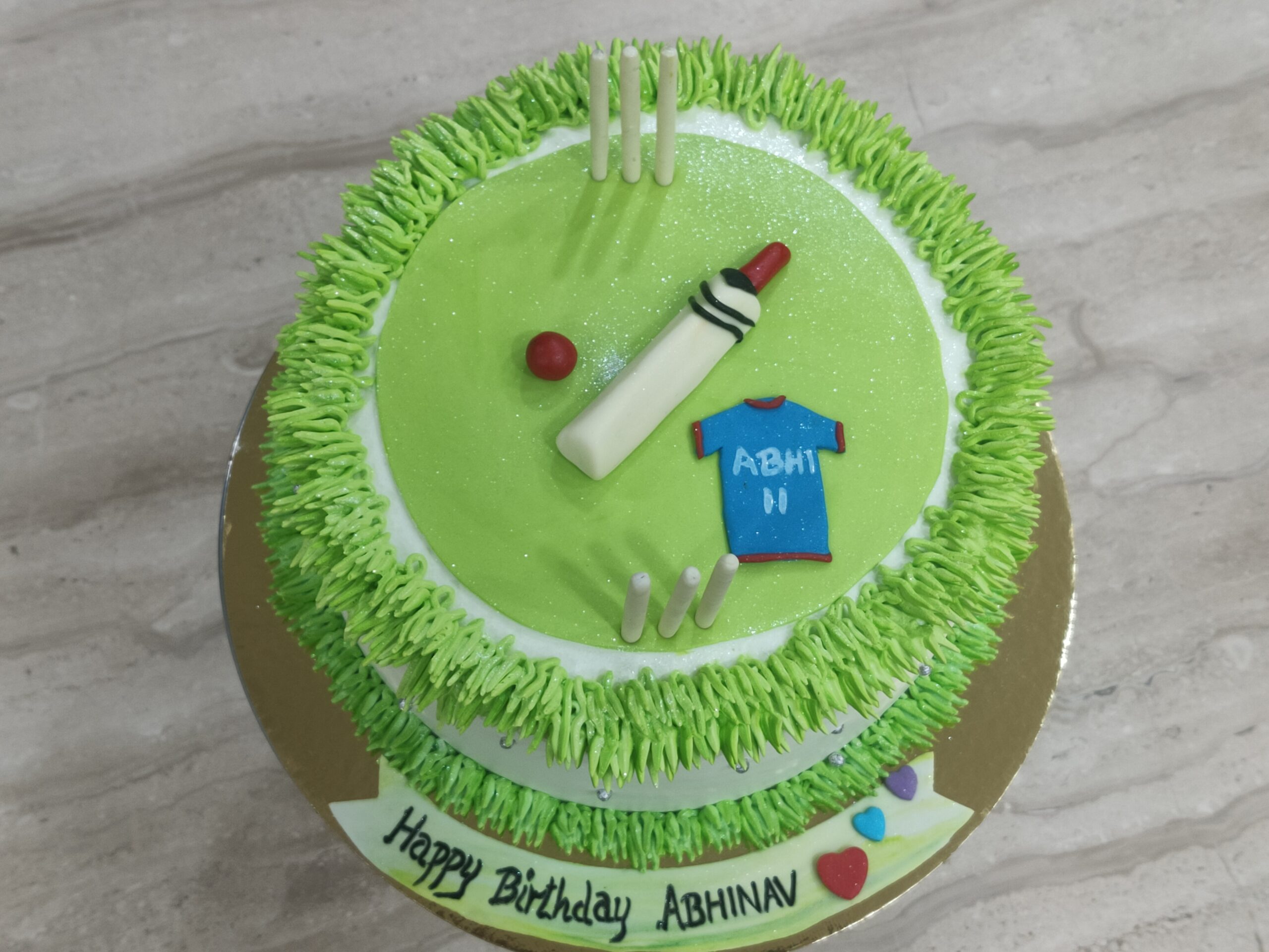 Order Cricket Craze Cream Cake Online, Price Rs.3800 | FlowerAura