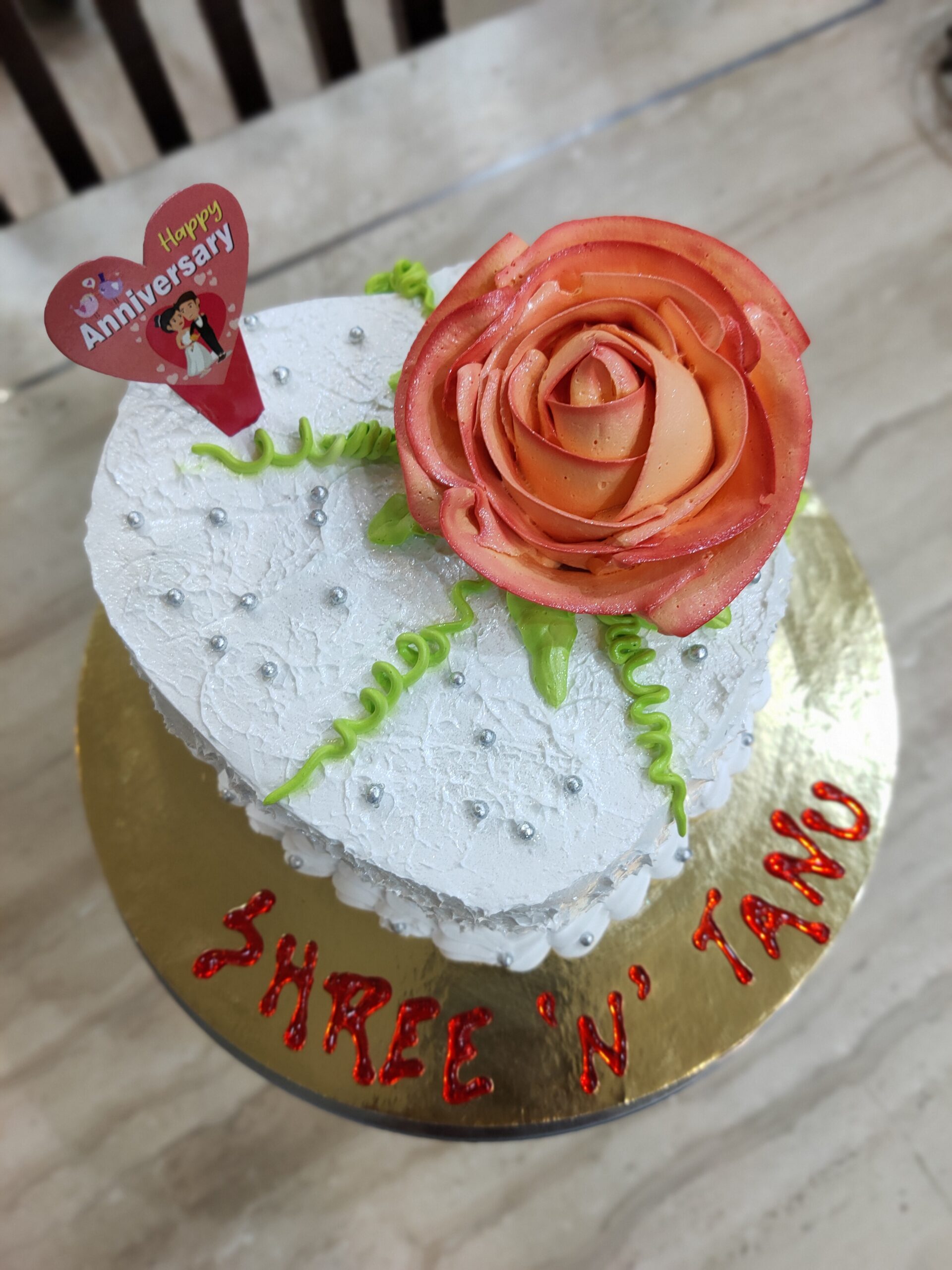 Anniversary Photo Cake at Low Price | Same Day Free Delivery
