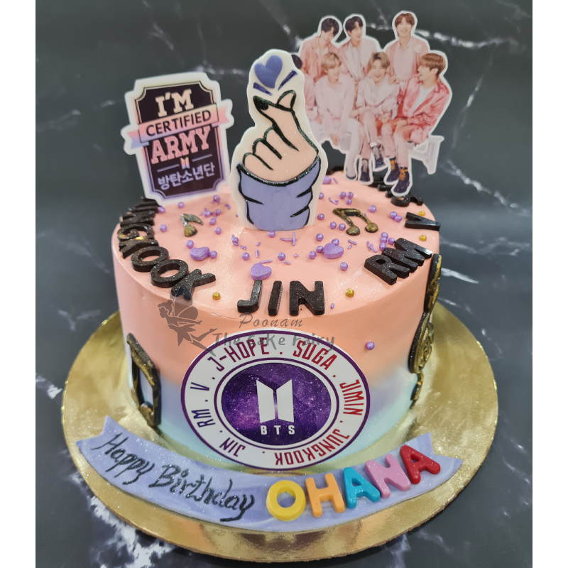 Bts cake topper, Hobbies & Toys, Memorabilia & Collectibles, K-Wave on  Carousell