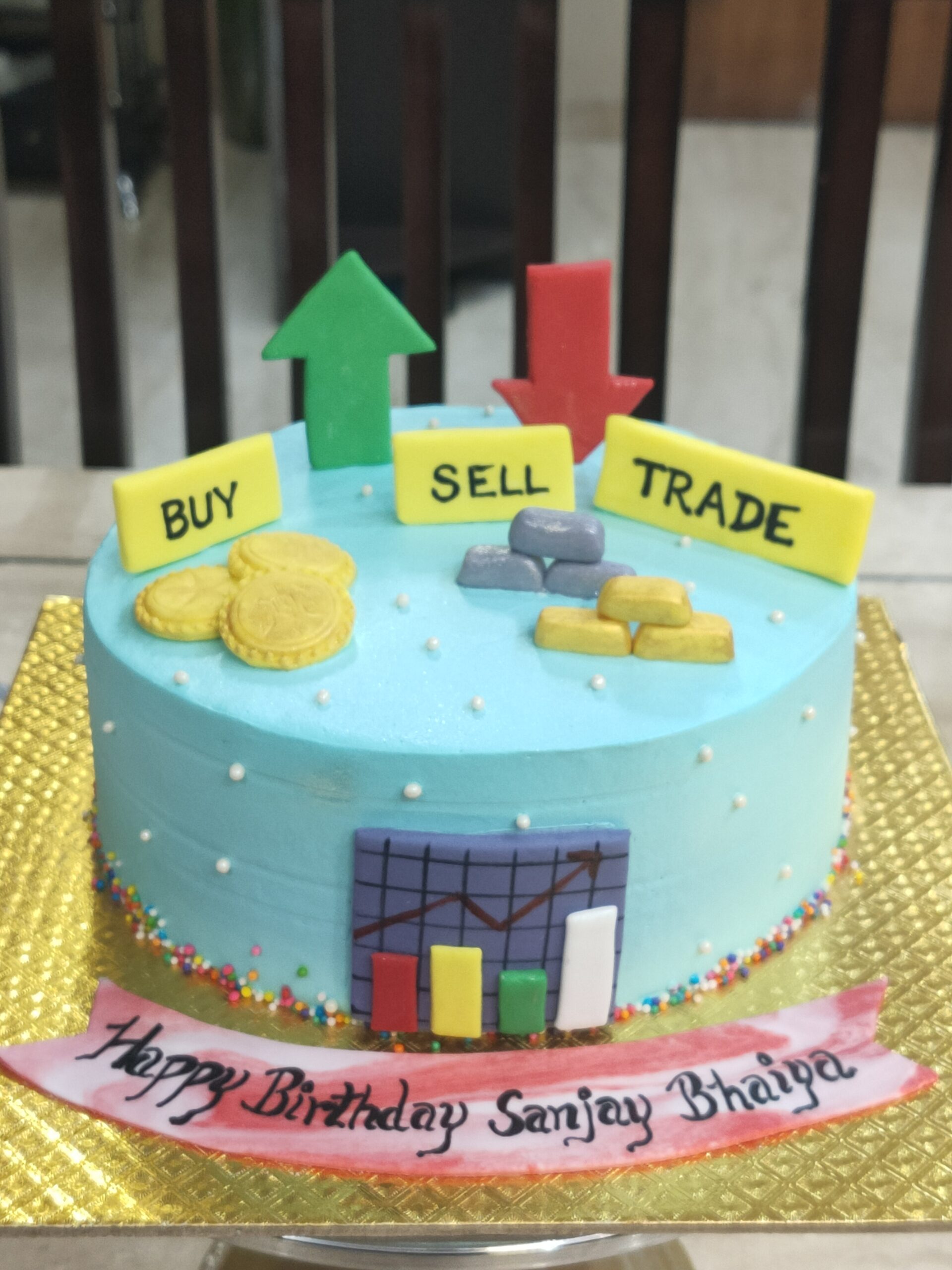 Simple Birthday cake Stock Photo by ©urban_light 104976188